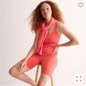 🆕 J. Crew SculptStretch high-rise ribbed bike short